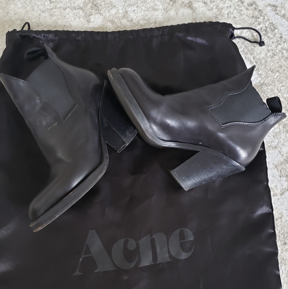 Acne Studios Star Ankle Boots